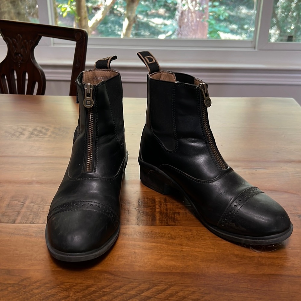 Dublin Altitude Zip Paddock Horse Equestrian Children's Boots